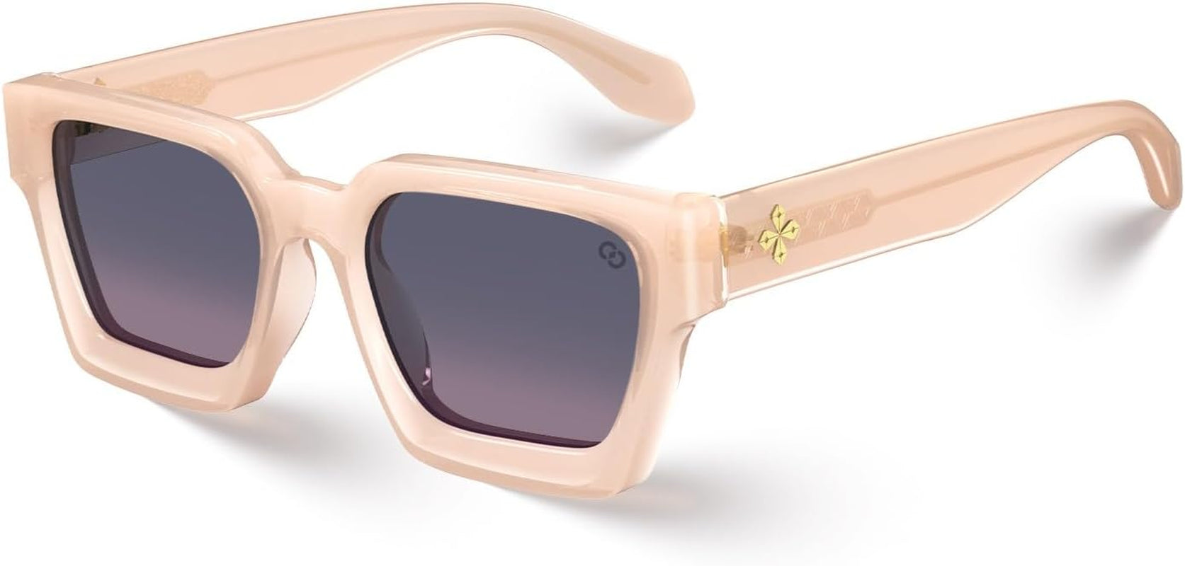 Fashion 100% UV400 Protection Rectangle TR90 Y2K Sunglasses Accessories for Women Men RIVER