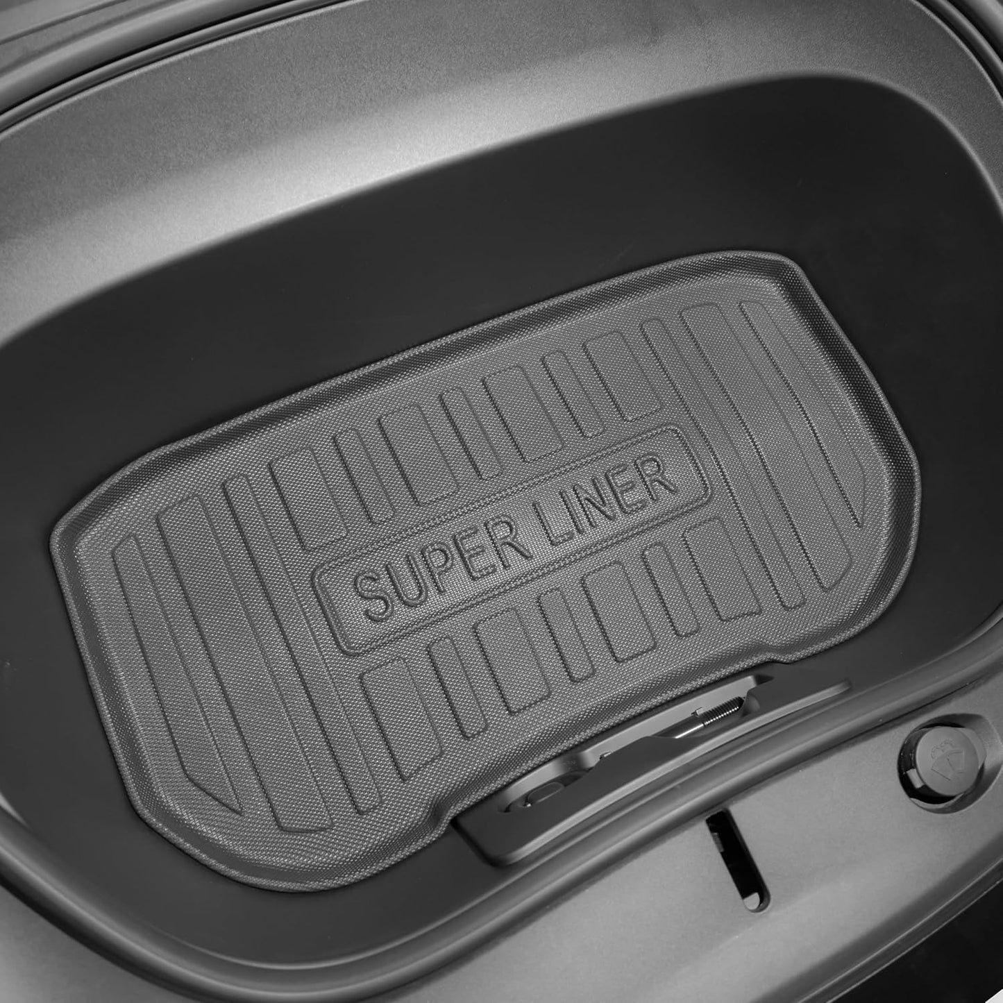 Floor Mats for 2024-2025 Tesla Model 3 Highland-Premium Flagship Version (Luxury) Custom Fit All-Weather Cargo Liner Rear Cargo Tray Trunk Floor Mat Interior Accessories*6Pcs