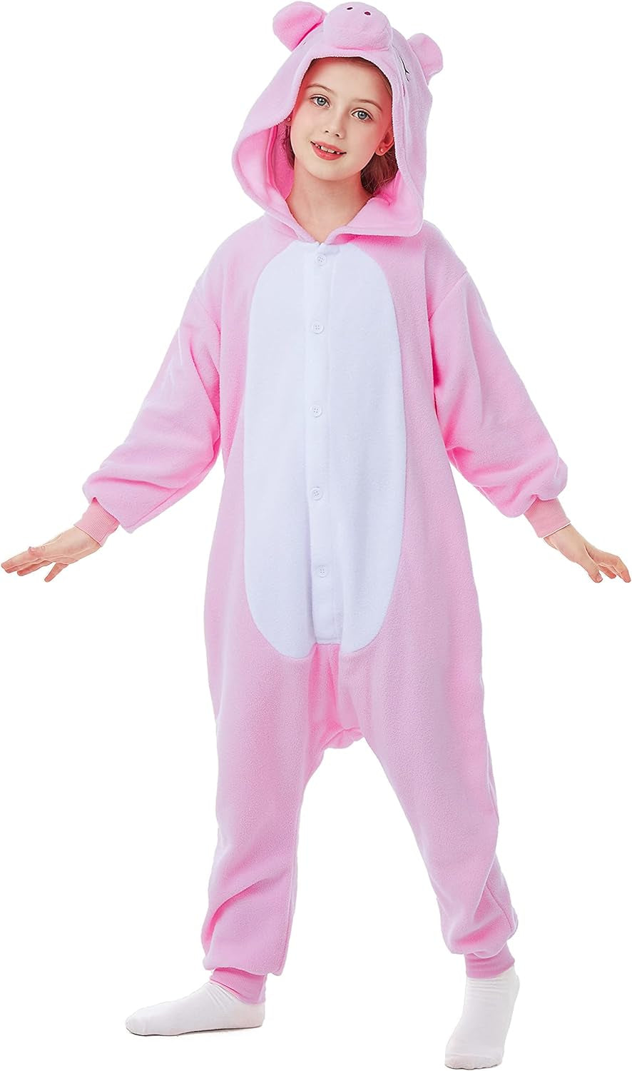 Animal Onesie Kids Halloween Costumes Anime Cosplay Green Animal One Piece Pajamas Unisex 4-12 Years