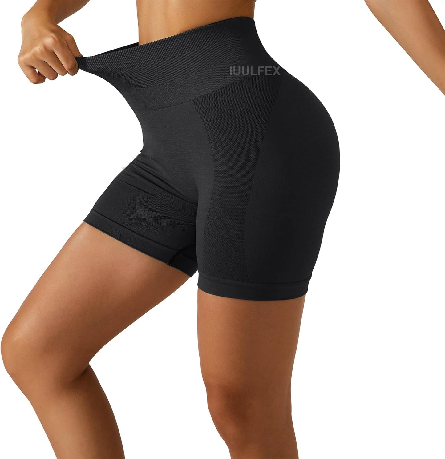 Seamless Scrunch Butt Shorts Women'S Gym Shorts Booty Butt Lifting Yoga Workout Shorts High Waisted