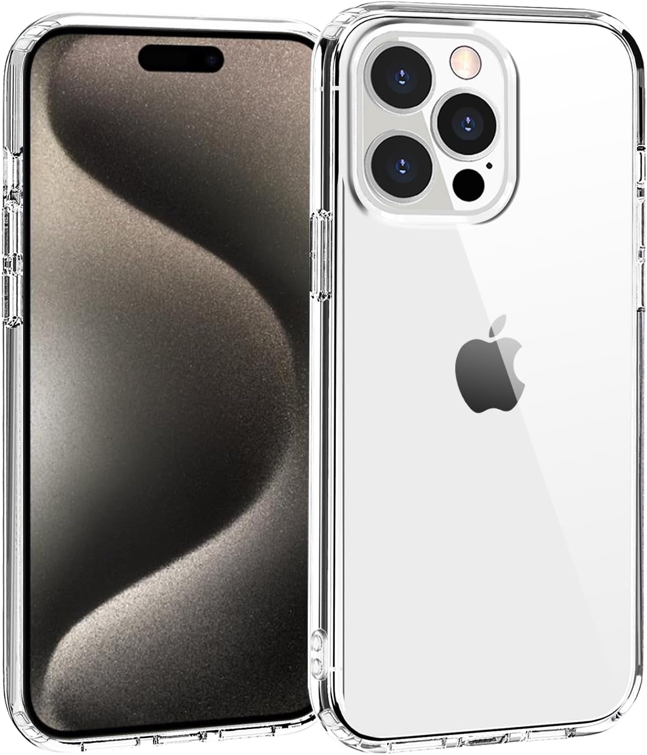 Phone Case Compatible with Iphone 16E 2025, Clear Case Shockproof Protective Bumper Slim Cover for 6.1 Inch