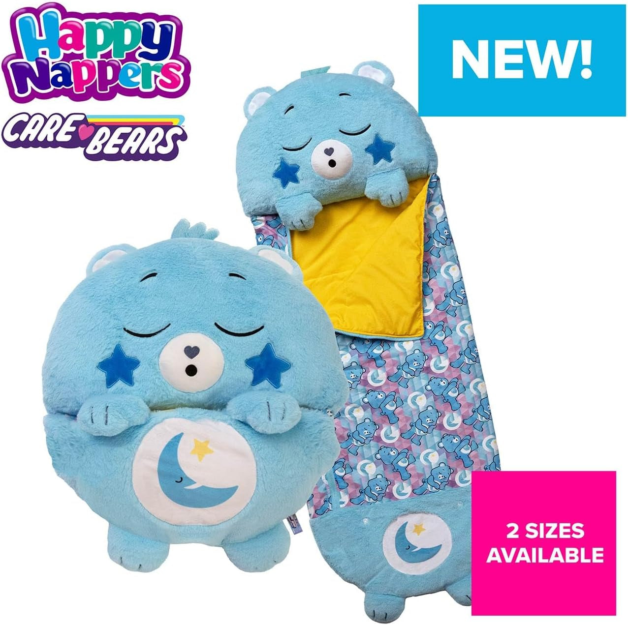 Care Bears - Bedtime Bear (Medium) - Plush, Cuddly Sleeping Bag for Children - Soft & Huggable Material - a Wonderful Gift Idea for Girls & Boys UK