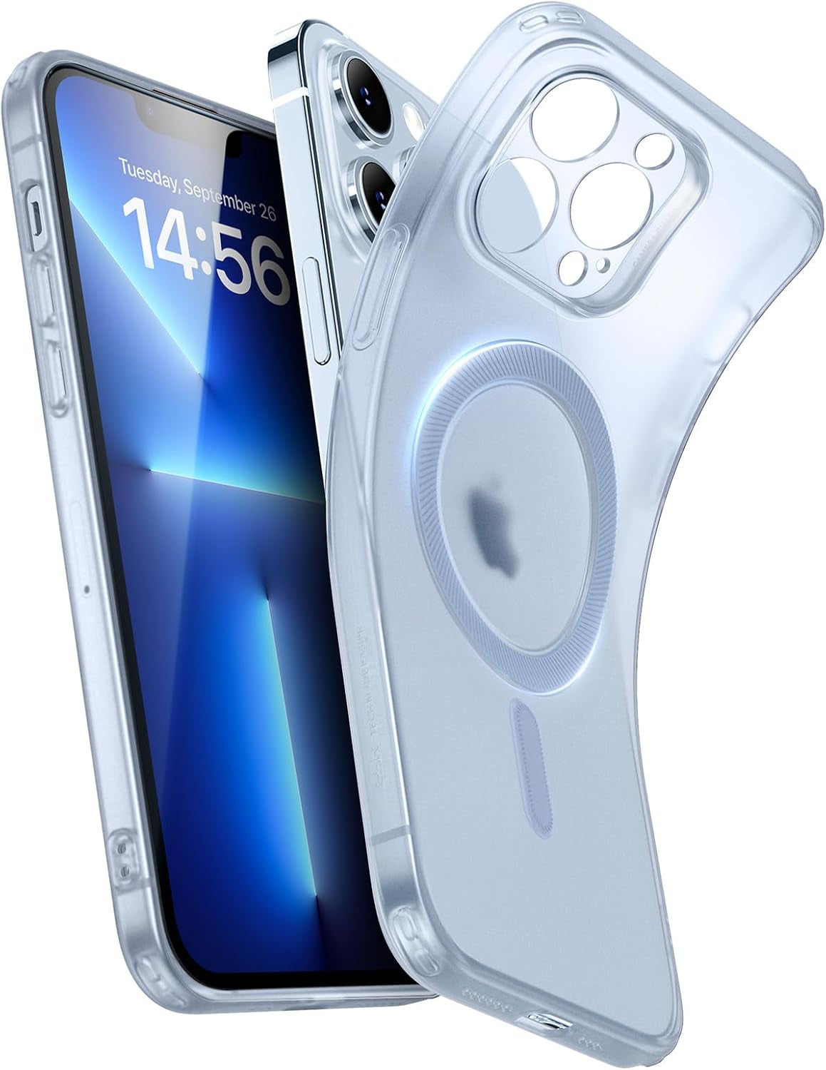 for Iphone 16E Case, for Iphone SE 4 Case Compatible with Magsafe, Camera Protection, Shockproof Thin Cover, Resists Yellowing Scratches, Magnetic Iphone Case for 16E, Zero Series,Frosted Black