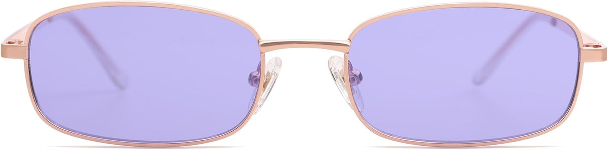 Small Y2K Narrow Rectangle Sunglasses Womens Mens Retro 80S 90S Skinny Sunnies SJ1187