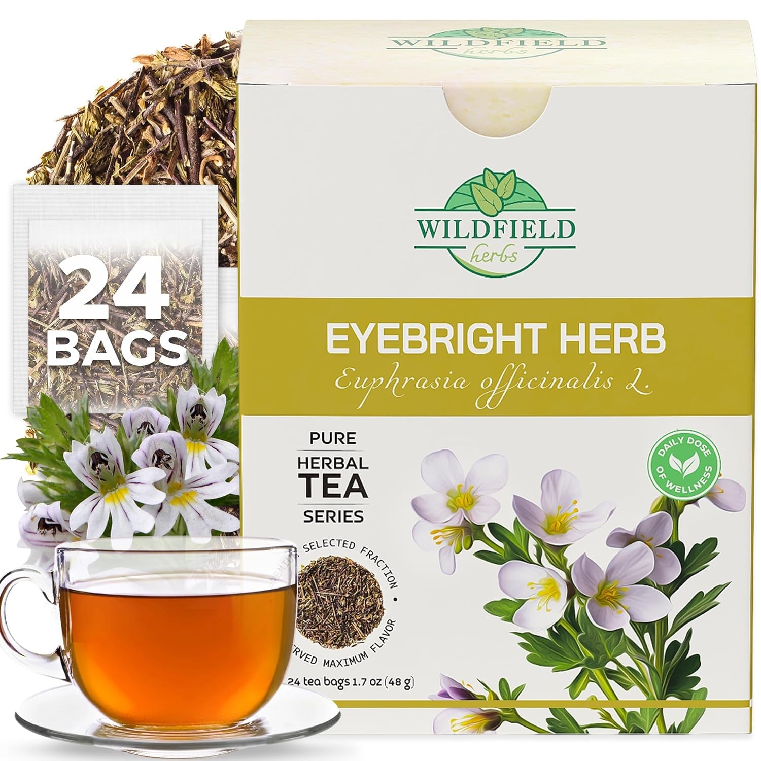 100 Bags Ginger Tea Bags Ginger Root Tea Dry Dried Herb (Zingiber Officinale) - 100 Count 1.5G Tea Bags Ginger Raíz De Jengibre TLBH