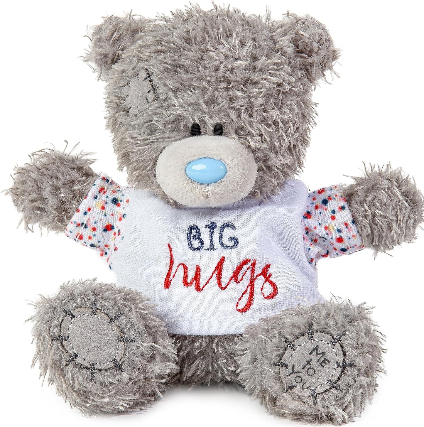 Me to You Tatty Teddy 10Cm Bear in Big Hugs - Official Collection White, Grey, 62 UK