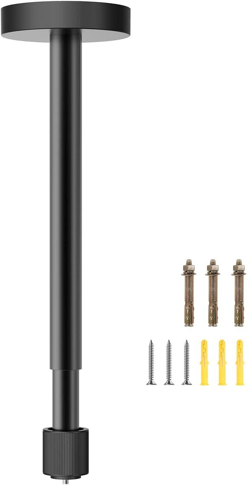 Extendable Ceiling & Wall Projector Mounts + 100" 4K HD Portable Screen with Stand (16:9,Adjustable Height, 160° Viewing Angle, for Home & Outdoor).