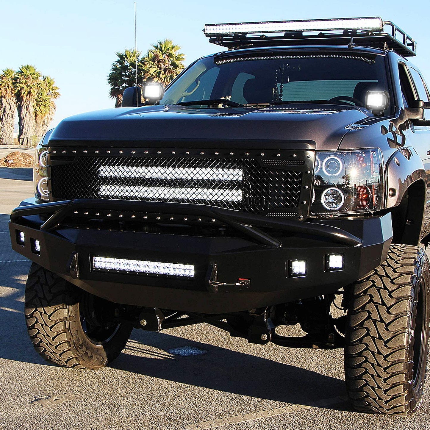 LED Light Bar 20Inch 288W Flood Spot Combo 28800LM off Road Driving Lighting with Wiring Harness for Trucks Tractor Trailer Pickup Golf Cart SUV ATV UTV 4X4 Van Camper