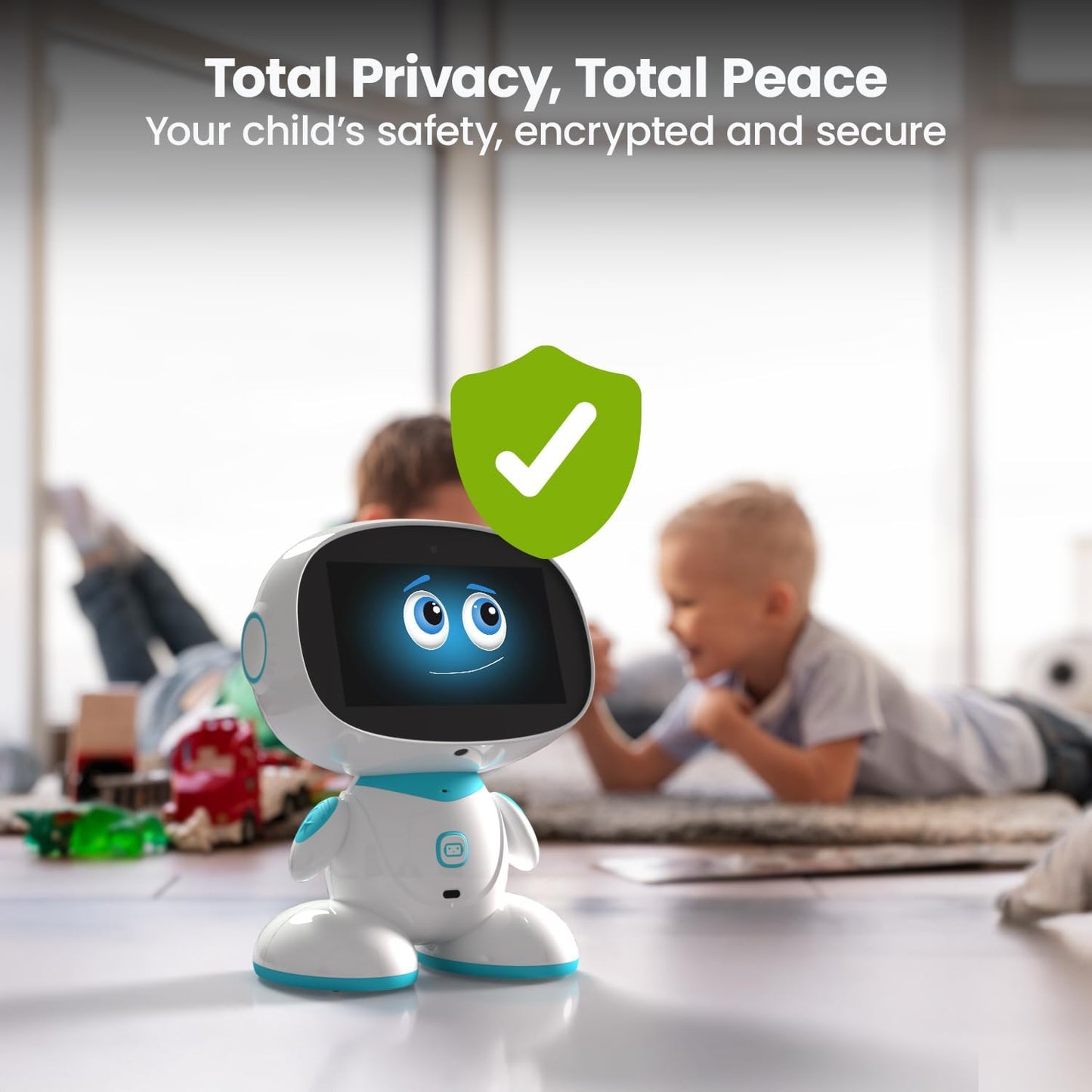 2: Ai-Powered Smart Robot for Kids | STEM Learning & Educational Robot | Interactive, Voice-Activated Robot with Learning Apps & Fun Games for Boys & Girls Aged 5-12 | Sky Blue