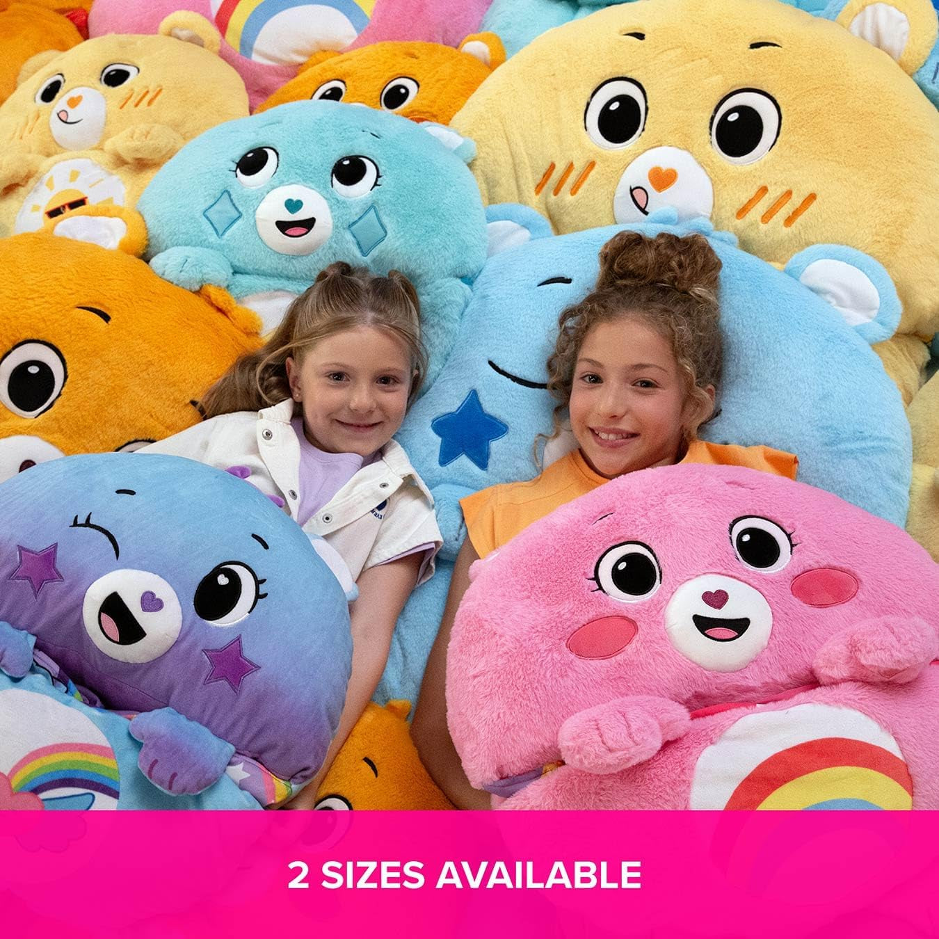 Care Bears - Dream Bright Bear (Medium) - Plush, Cuddly Sleeping Bags for Children - Soft & Huggable Material - a Wonderful Gift Idea for Girls & Boys UK