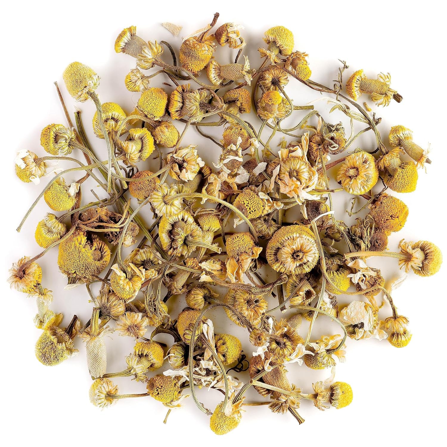 Chamomile Flowers Organic Herbal Tea - Soothing and Relaxing - Wild Matricaria Chamomile - Cammomile Chamomile Flowers Chanomille Chanile Chamoline Flowers Organic Camomile Flower Chammomile TLBH