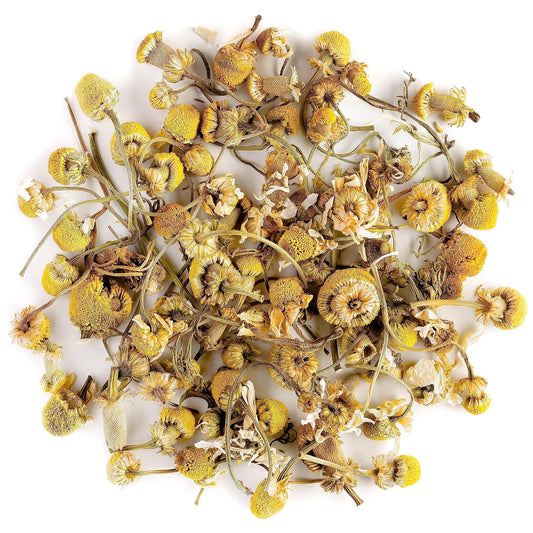 Chamomile Flowers Organic Herbal Tea - Soothing and Relaxing - Wild Matricaria Chamomile - Cammomile Chamomile Flowers Chanomille Chanile Chamoline Flowers Organic Camomile Flower Chammomile TLBH