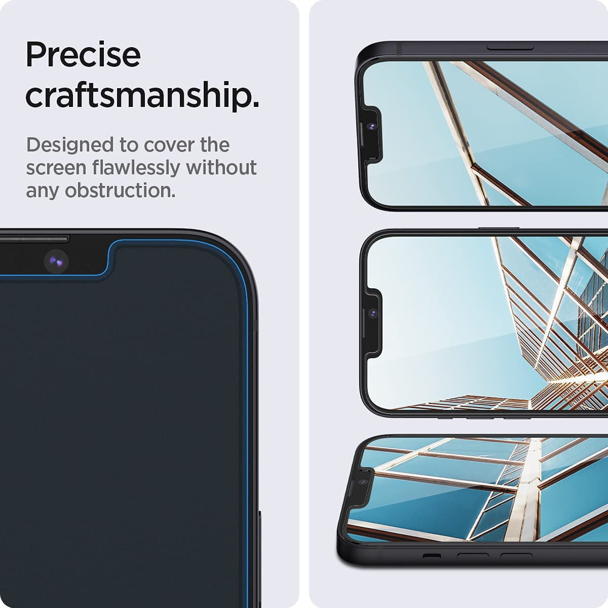 Tempered Glass Screen Protector [Glastr EZ FIT] Designed for Iphone 16E / Iphone 14 / Iphone 13 Pro/Iphone 13 [2 Pack]
