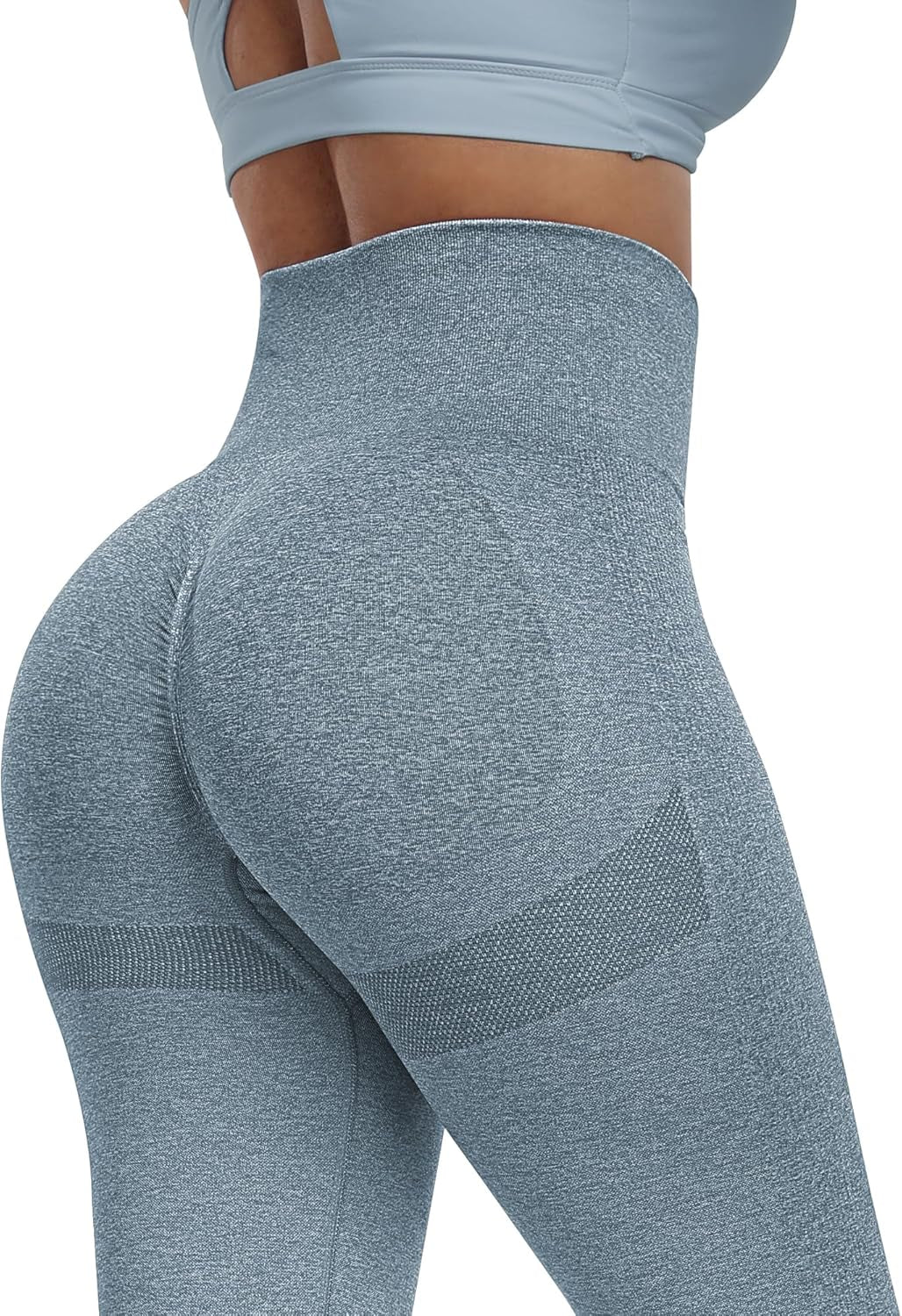 Workout Leggings for Women, Butt Lifting Gym Scrunch Butt Seamless Leggings