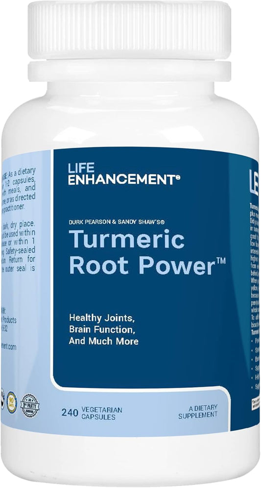 Turmeric Root Capsules - Curcuma Capsules Supplement - 1200 Mg Turmeric (Curcuma Longa) Root - 120 Servings TLBH