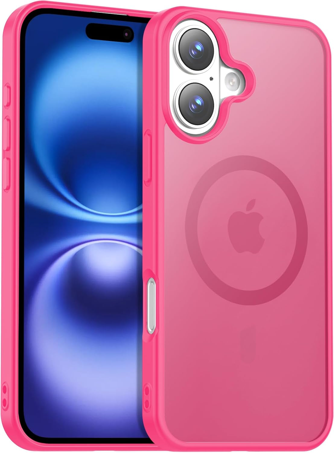 for Iphone 16E Case, [Compatible with Magsafe][Anti-Yellowing][Military-Grade Protection] Shockproof Slim Magnetic Phone Sleeve for Iphone 16E 6.1'', Clear