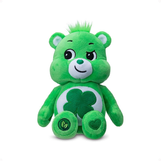 Care Bears | Good Luck Bear 22Cm Bean Plush | Collectable Cute Plush Toy, Cuddly Toys for Children, Soft Toys for Girls and Boys, Cute Teddies Suitable for Girls and Boys Ages 4+ |  22045 UK