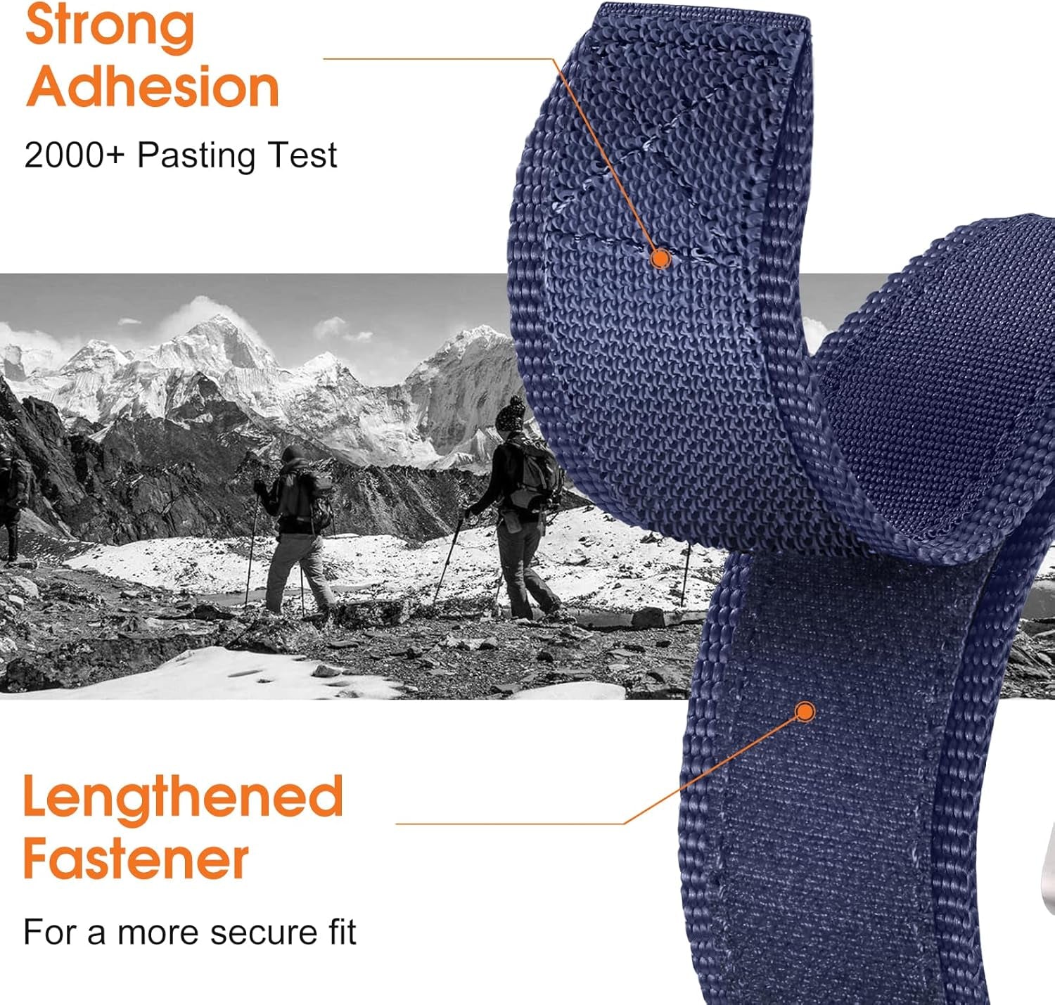 Rugged Nylon Compatible with Apple Watch Bands for Men, Soft Woven Adjustable Tactical Wristbands Strap for Iwatch Ultra 2 49Mm, Series 10 46Mm, 9 8 7 45Mm, SE2 SE 6 5 4 44Mm, 3 2 1 42Mm