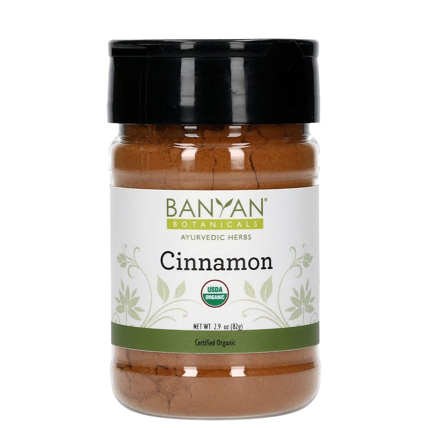 Organic Ground Cinnamon Powder – Cinnamomum Verum – Delicious Cooking Spice That Supports Healthy Digestion, Circulation & More* – Spice Jar – Non-Gmo Sustainably Sourced Vegan FFL TLBH