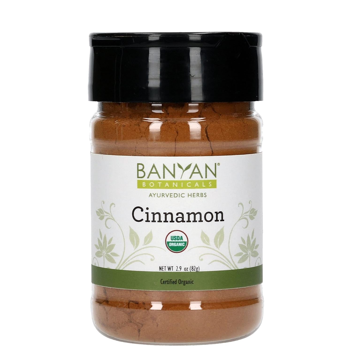 Organic Ground Cinnamon Powder – Cinnamomum Verum – Delicious Cooking Spice That Supports Healthy Digestion, Circulation & More* – Spice Jar – Non-Gmo Sustainably Sourced Vegan FFL TLBH