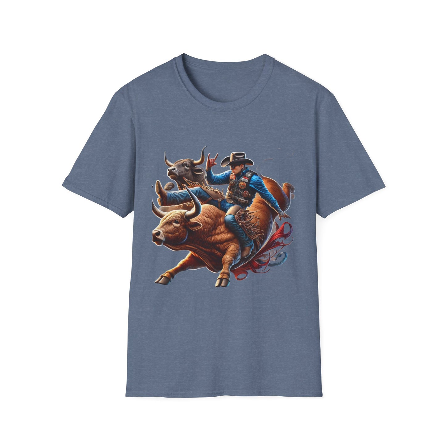 PBR Bull Riding Professional Bull Riders Unisex Softstyle T-Shirt