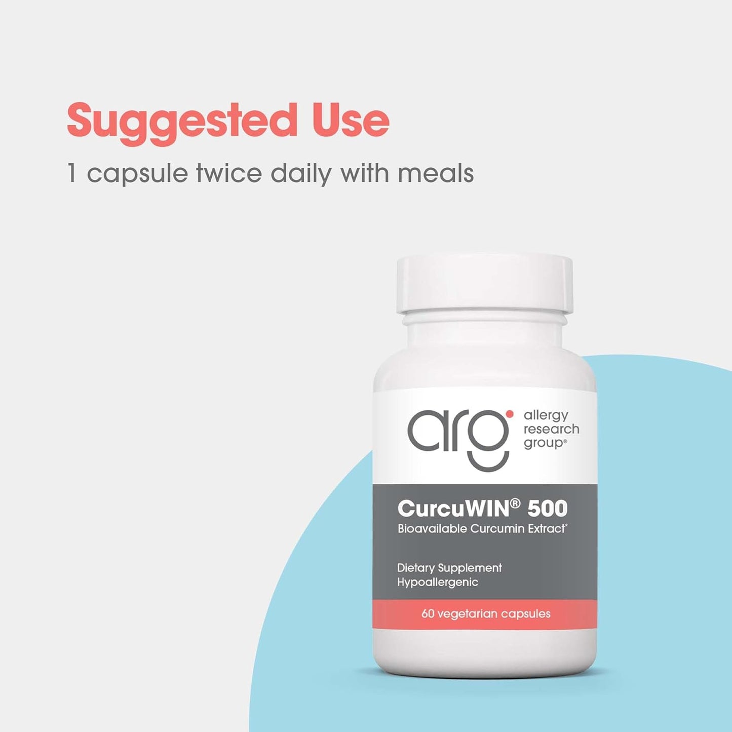 Curcuwin 500 Supplement - Turmeric Extract, Curcumin 500Mg, Turmeric Pills, Curcuma Longa, Pure, Organic, Bioavailable - 500Mg Vegetarian Capsules, 60 Count TLBH