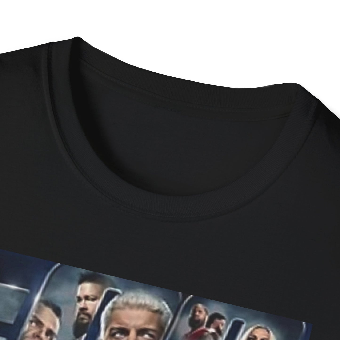 Royal Rumble 2025 Event T-Shirt Black Unisex Softstyle T-Shirt