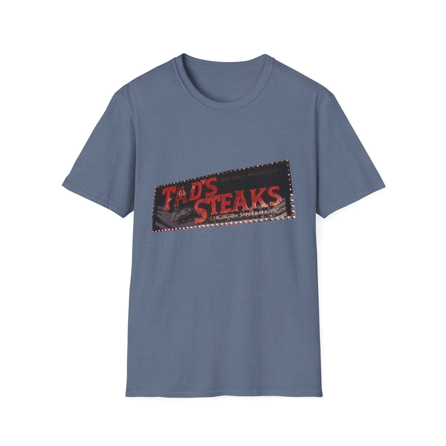 Tad's Steaks [gone] Times Square New York, NY Unisex Softstyle T-Shirt