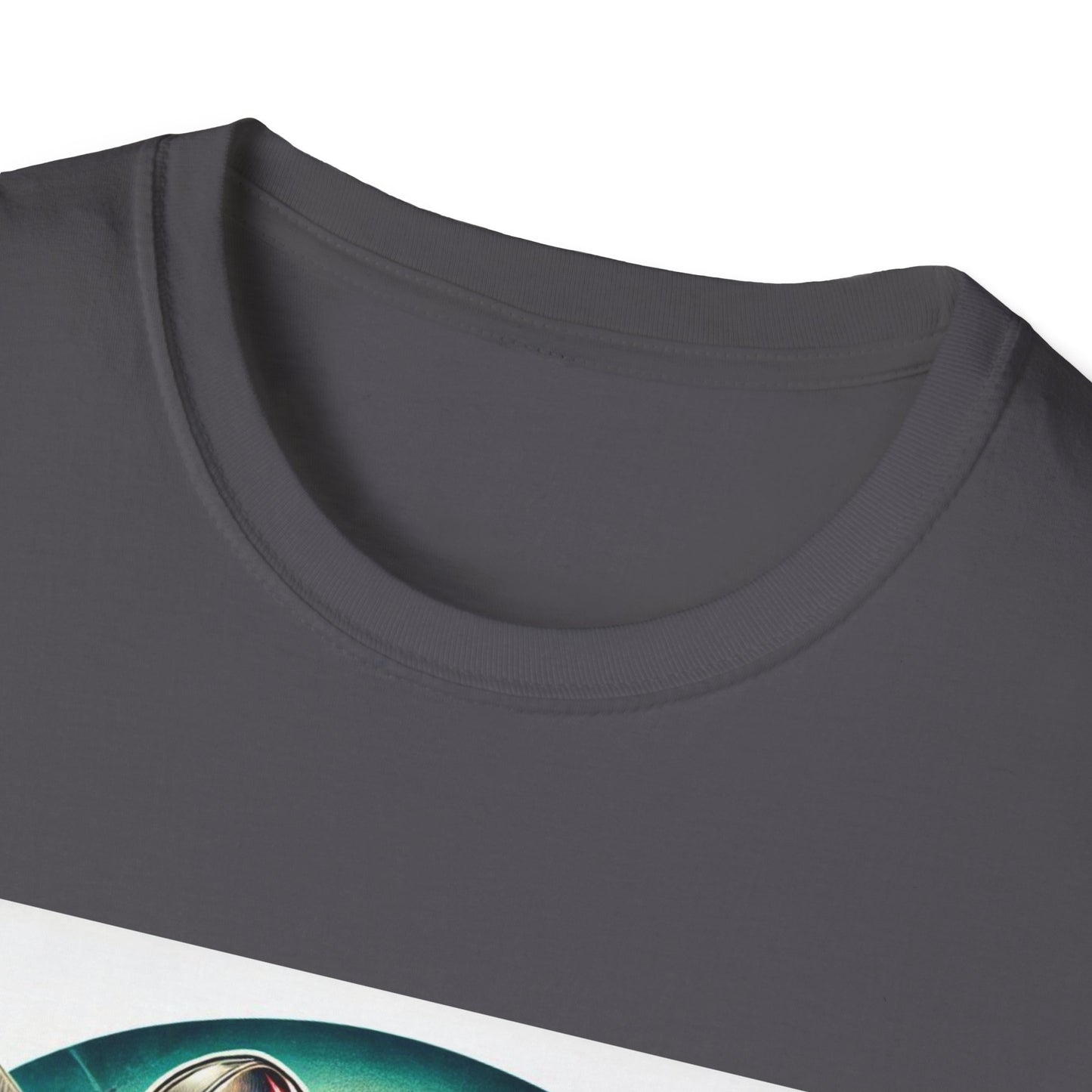 Professional Bull Riders 3D tattoo image featuring Albany City in New York State Unisex Softstyle T-Shirt