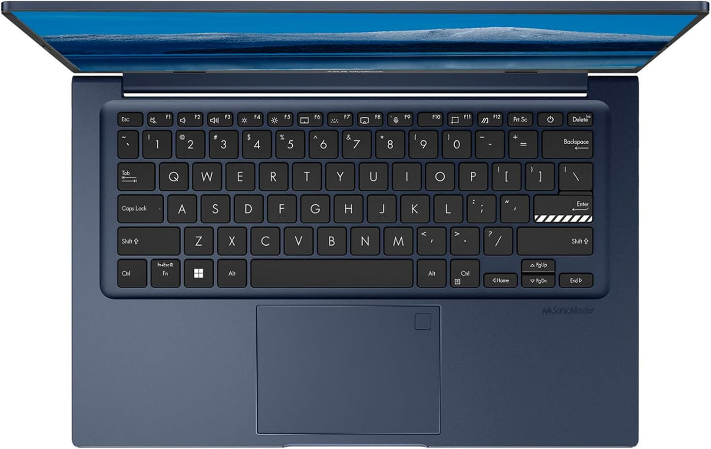 Laptop Computer, 14'' FHD Display Laptops for Business & School, Intel Core I3-1215U, 16GB RAM, 1TB SSD+128GB External SSD, Windows 11 Pro, Wi-Fi, Webcam, USB-C, Fast Charge, RK Bundle