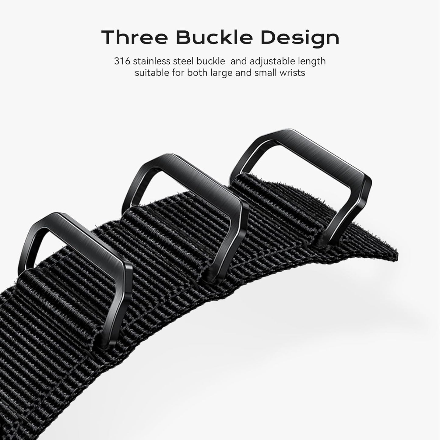 Nylon Sport Band Compatible with Apple Watch Band 49Mm 46Mm 45Mm 44Mm 42Mm, Rugged Strap for Iwatch Bands Ultra Series 10/9/8/7/6/5/4/3/2/1/SE, Durable Wristbands for Men Women