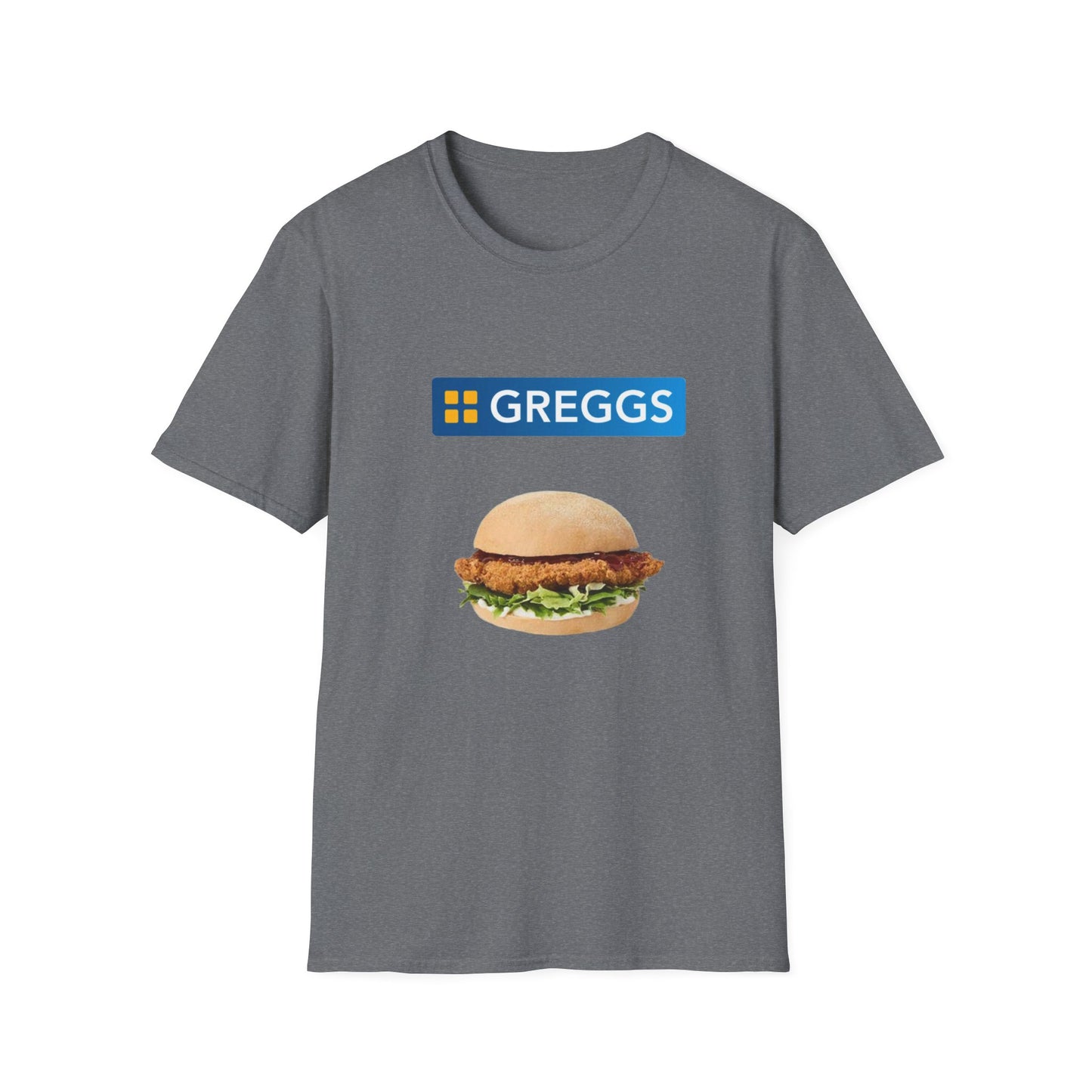 GREGGS Chicken Burger T-Shirt - Unisex Softstyle