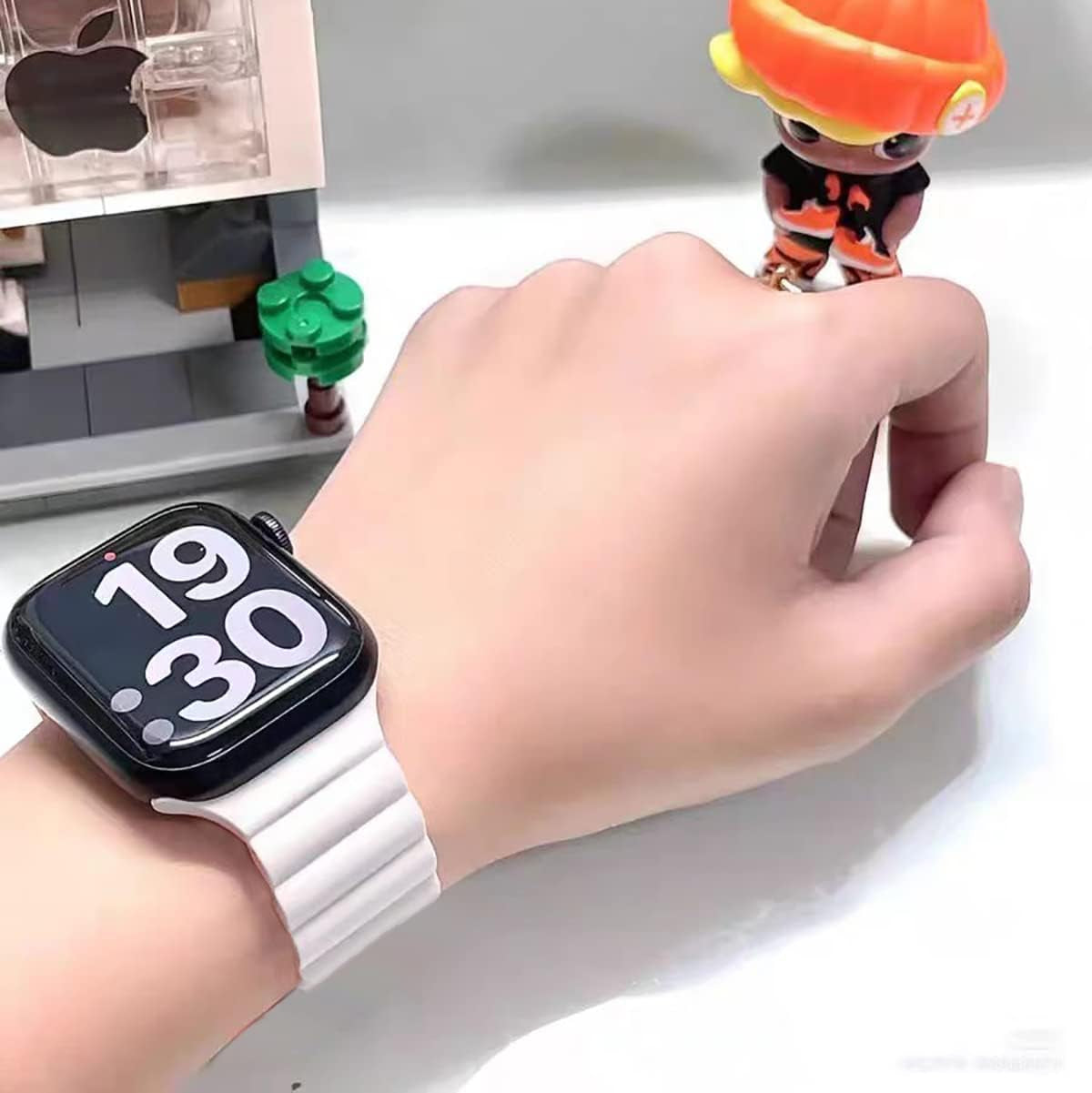 Compatible with Apple Watch Band 38Mm 40Mm 41Mm 42Mm 44Mm 45Mm 49Mm Iwatch Band Series Ultra SE 8 7 6 5 4 3, Soft Sport Band and Stretchy Solo Loop Straps Set for Mens Women