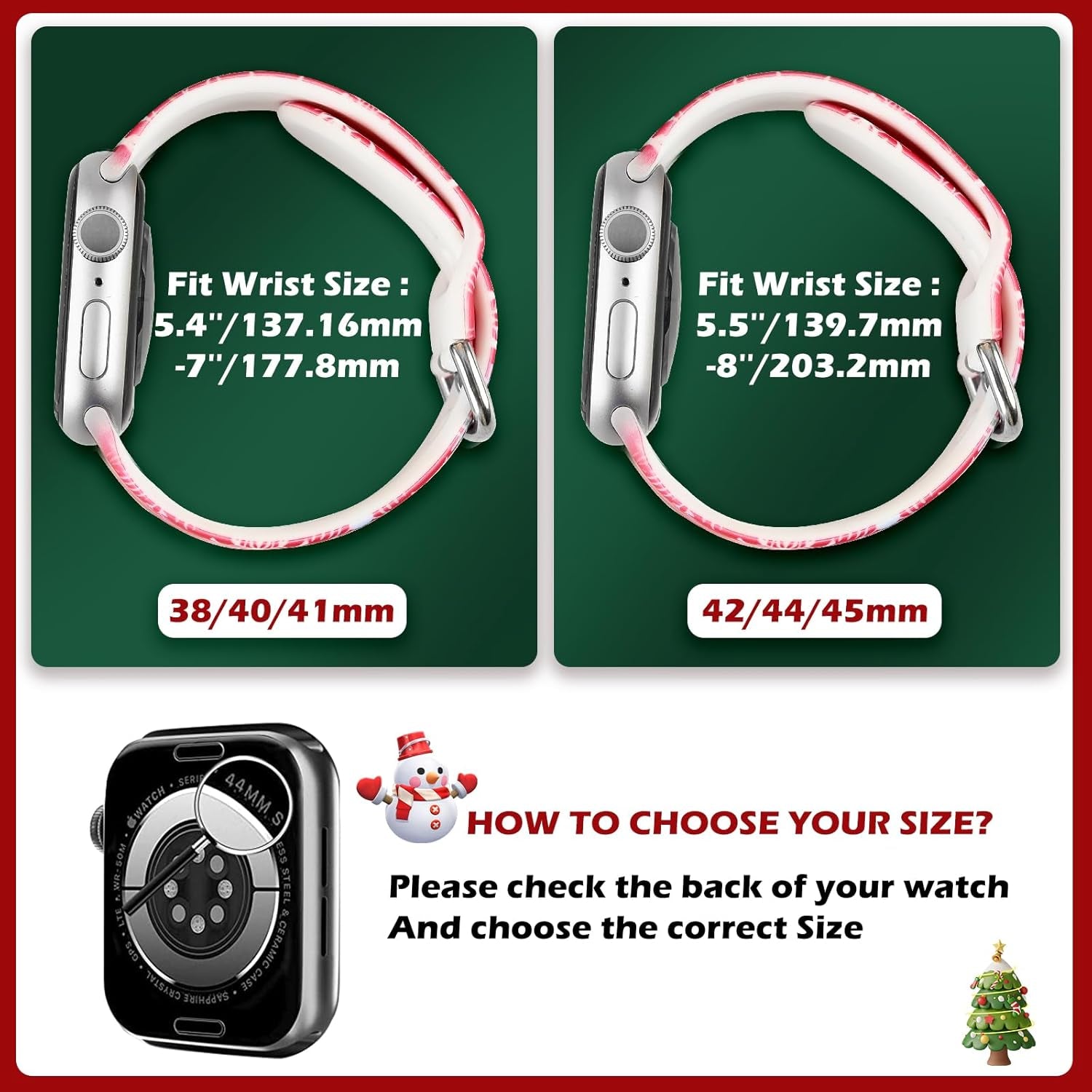 Bracelet Compatible with Apple Watch Band-(Style103)-38Mm