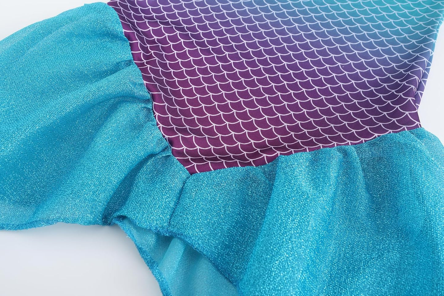 Mermaid Costume Dress Girls Kids Ariel Princess Dress Halloween Costumes Cosplay Birthday Pary