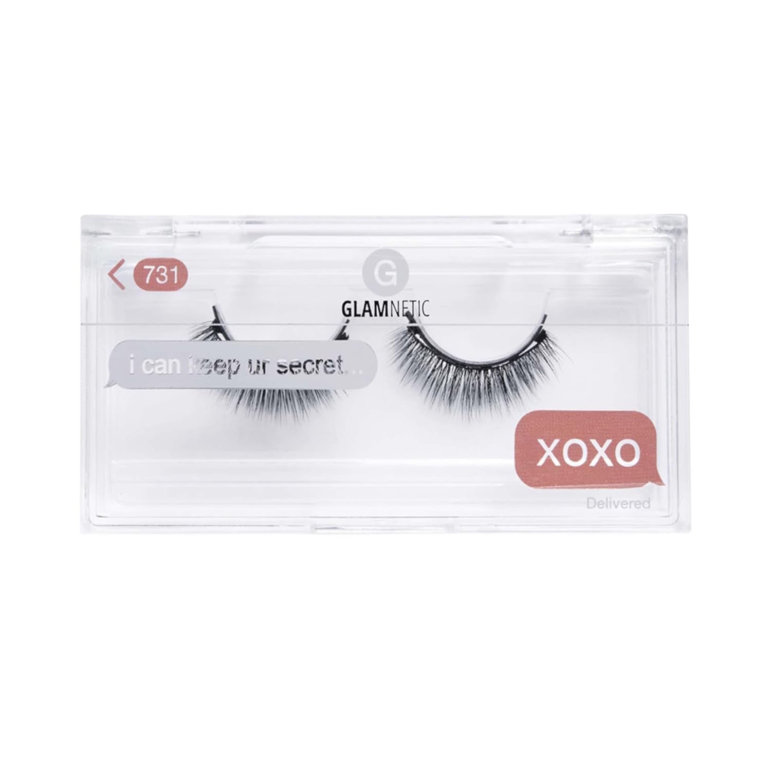 Magnetic Eyelashes - Virgo | Short Magnetic Lashes, 60 Wears Reusable Faux Mink Lashes Natural Look - 1 Pair