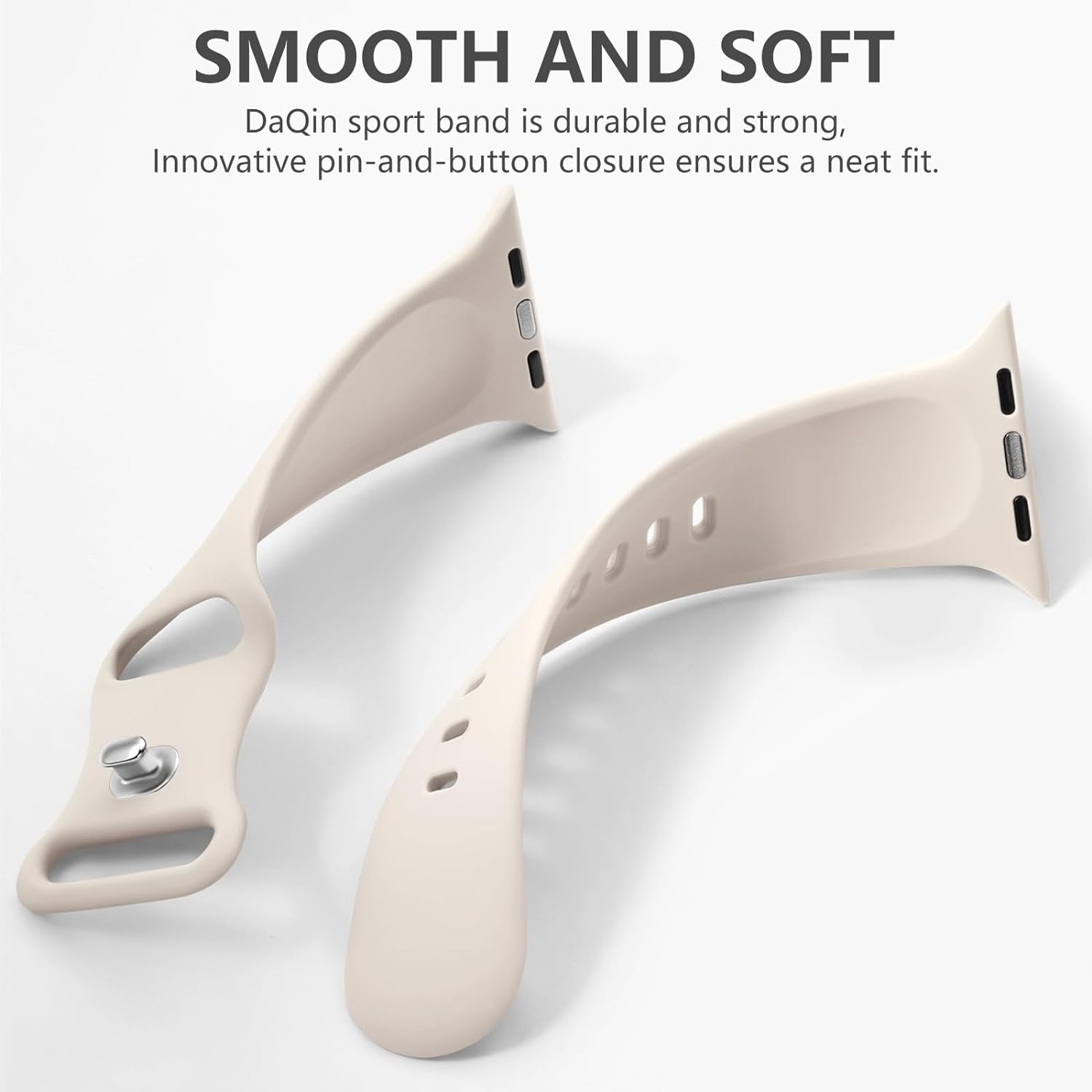 Sport Band Compatible with Apple Watch Band 38Mm 40Mm 41Mm 42Mm 44Mm 45Mm 49Mm for Women Men, Soft Silicone Waterproof Replacement Strap for Apple Watch SE Iwatch Series 9 Series 8 Series 7 6 5 4 3 2 1 Ultra/Ultra 2