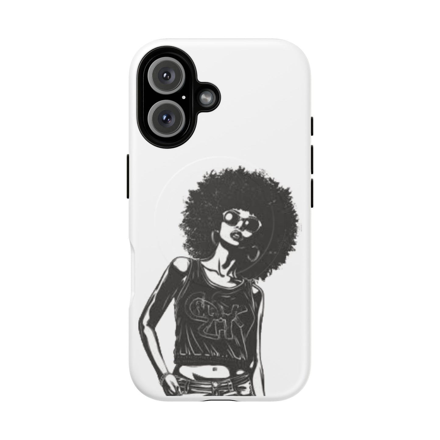 Afro Hip Hop Chic Tough Magnetic Cases