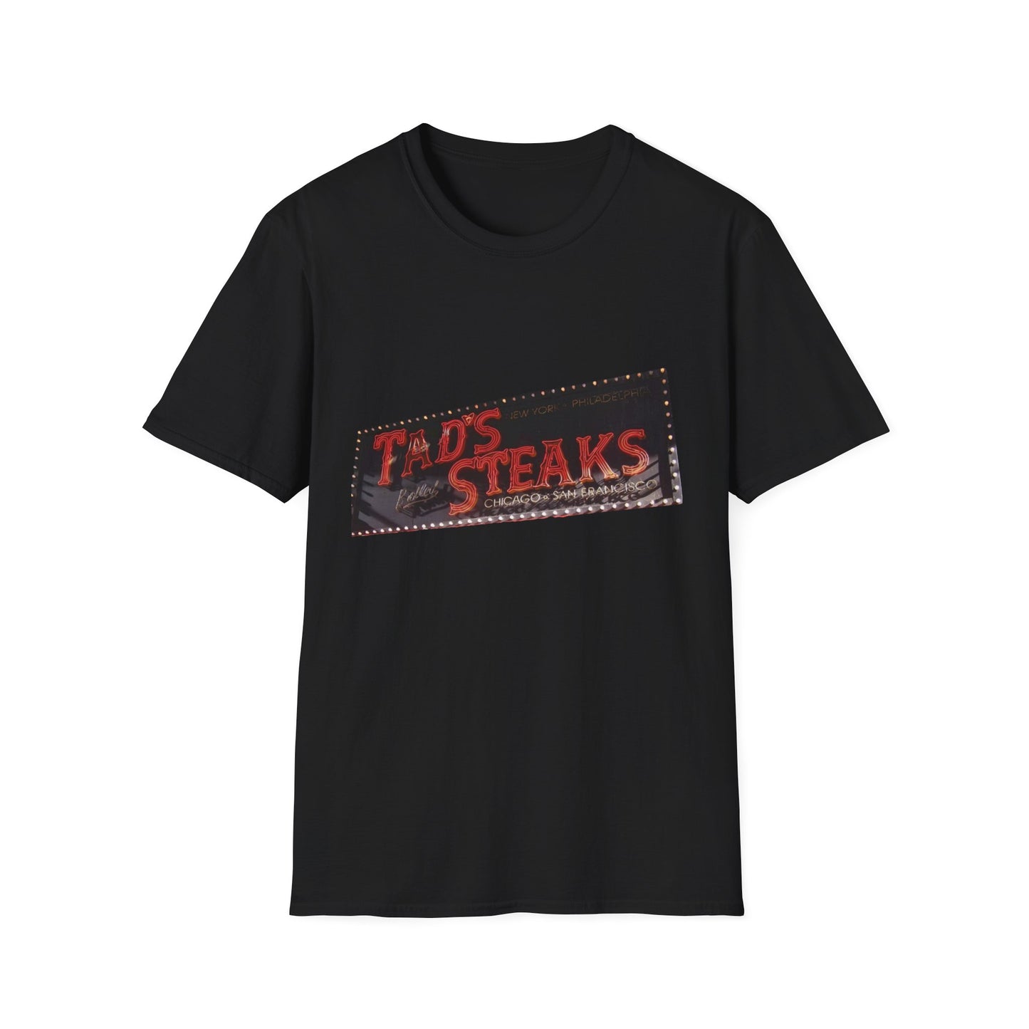 Tad's Steaks [gone] Times Square New York, NY Unisex Softstyle T-Shirt