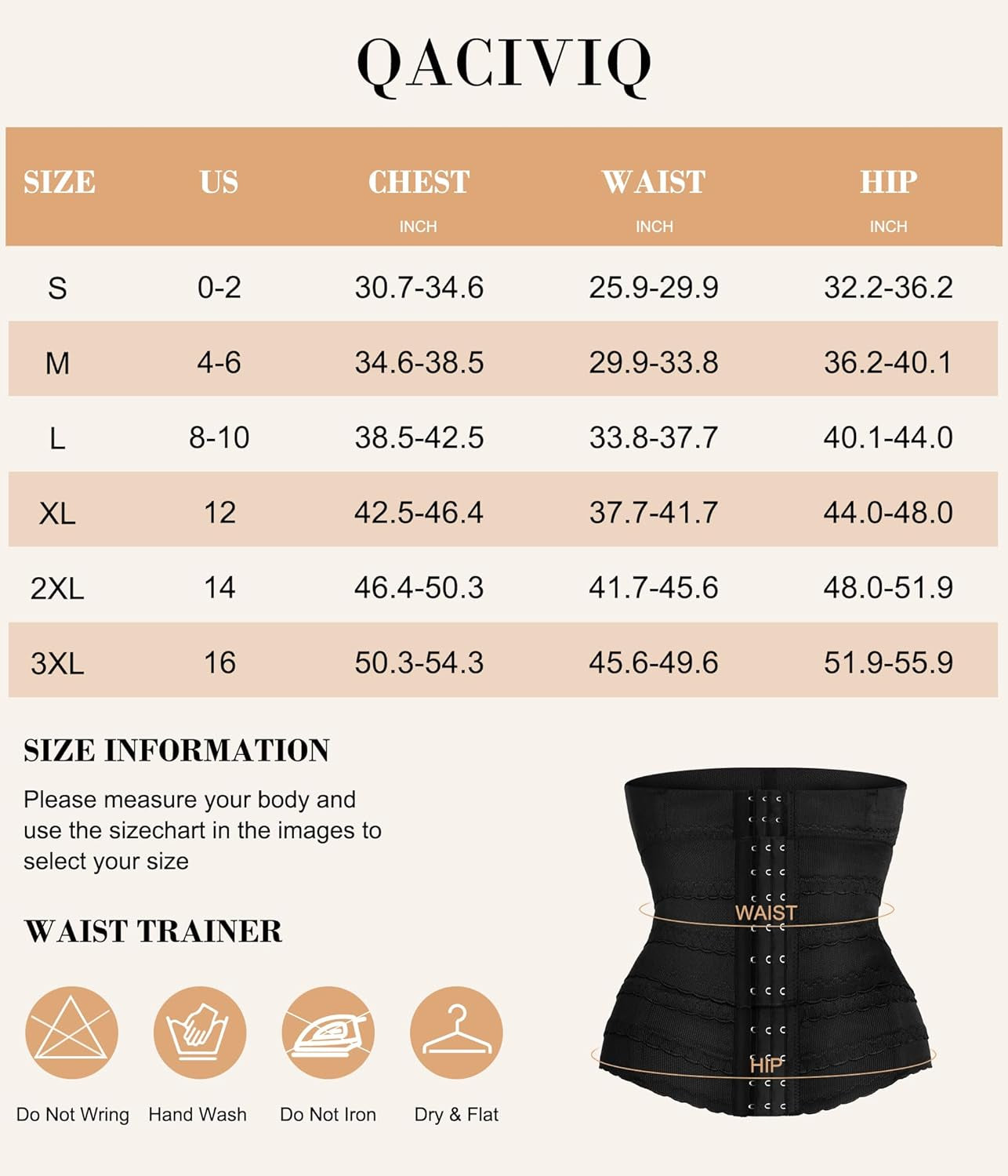 Segmented Waist Trainer for Women Waist Cincher Shapewear for Women Tummy Control Workout Body Shaper Girdle