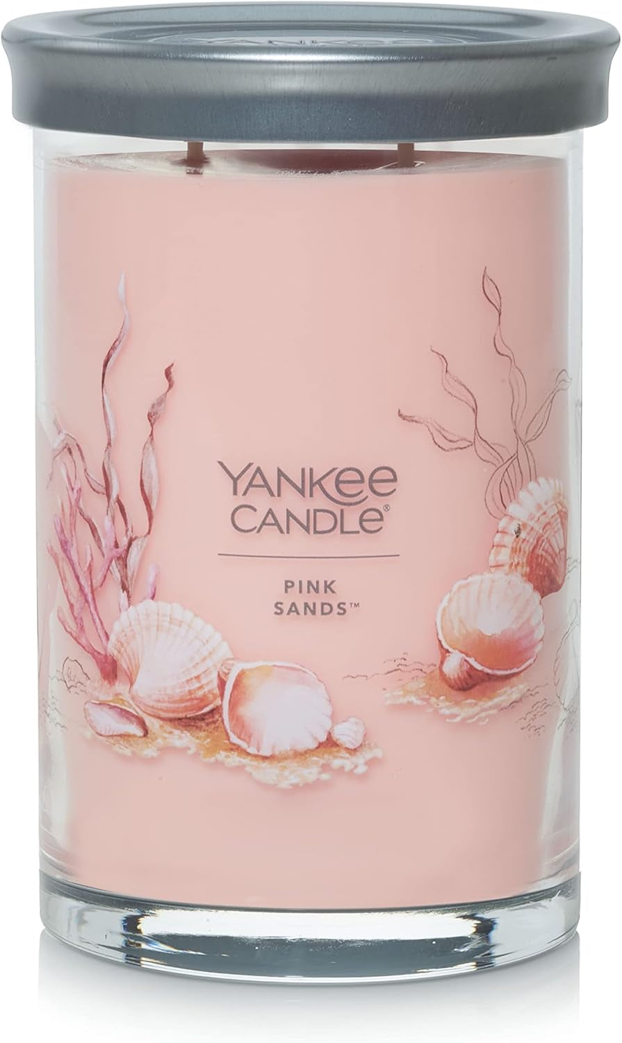Pink Sands Scented, Classic 22Oz Large Jar Single Wick Candle, over 110 Hours of Burn Time, Perfect for Creating Relaxing Atmosphere
