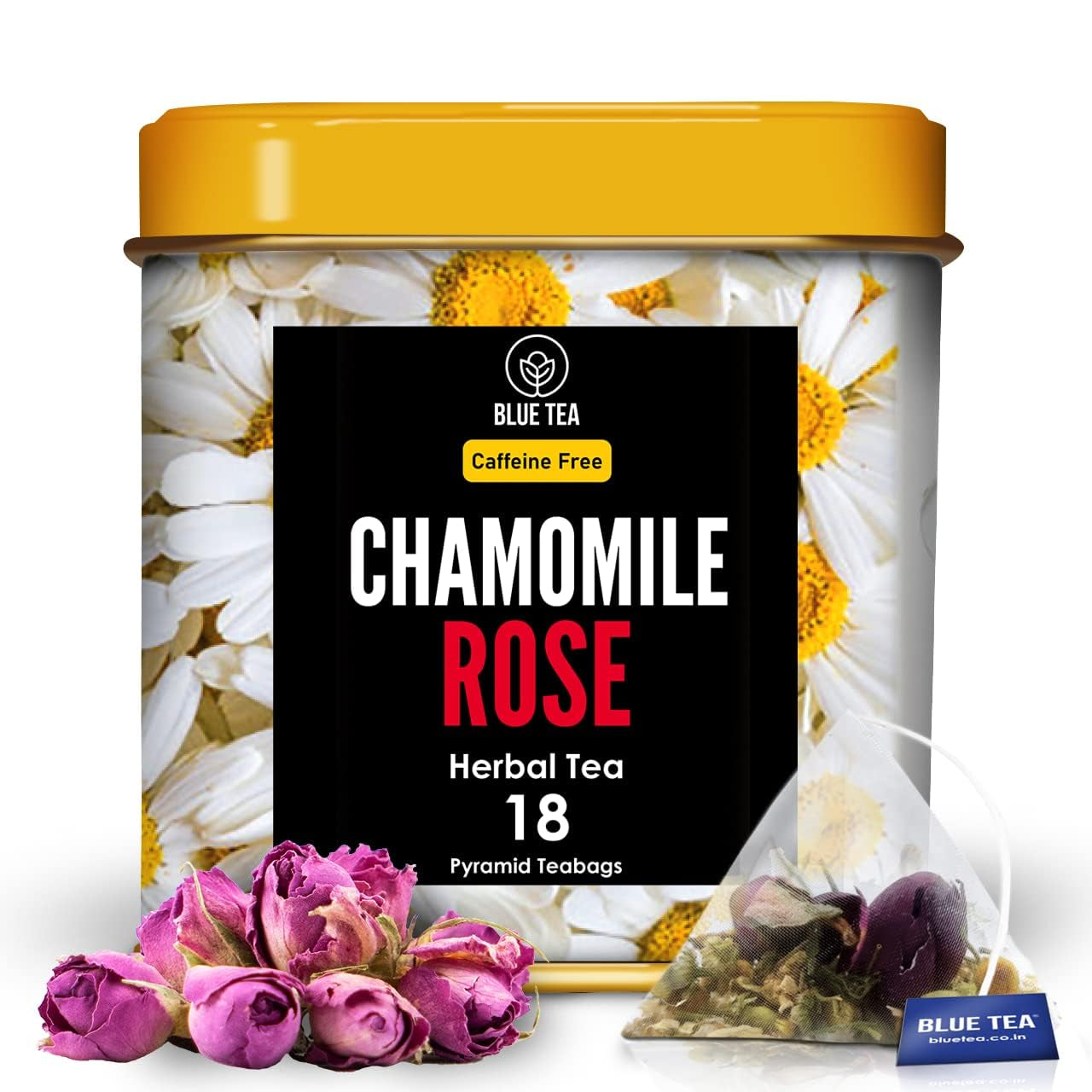 - Chamomile Tea - 1.05 Oz - 30+ Cups - Loose | SLEEP TEA | Herbal Tea - Caffeine Free - Flower Based - Vegan - Non-Bitter- Non-Gmo - Natural Ingredients | Pet Jar Packaging TLBH