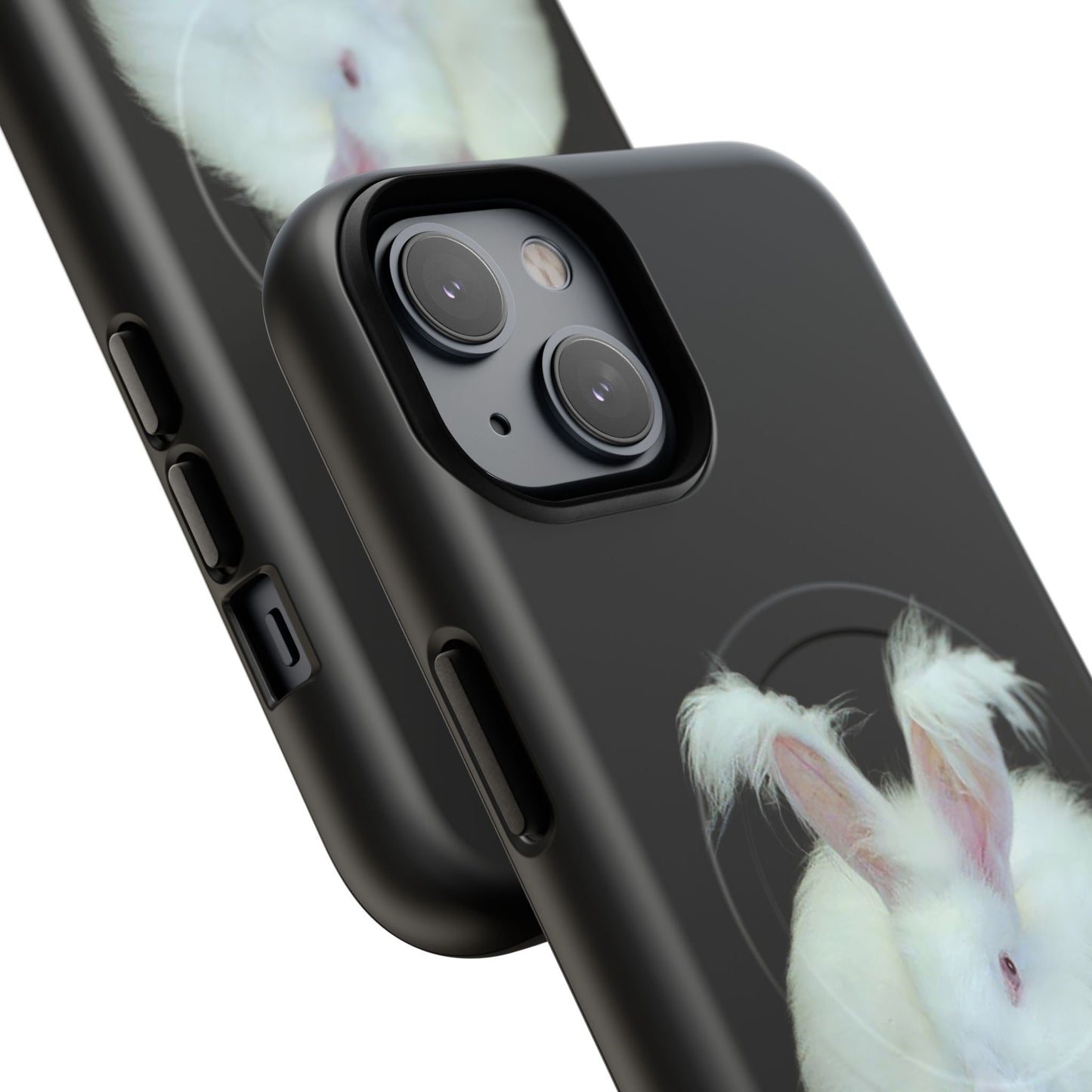 Angora Rabbit Tough Magnetic iPhone Cases