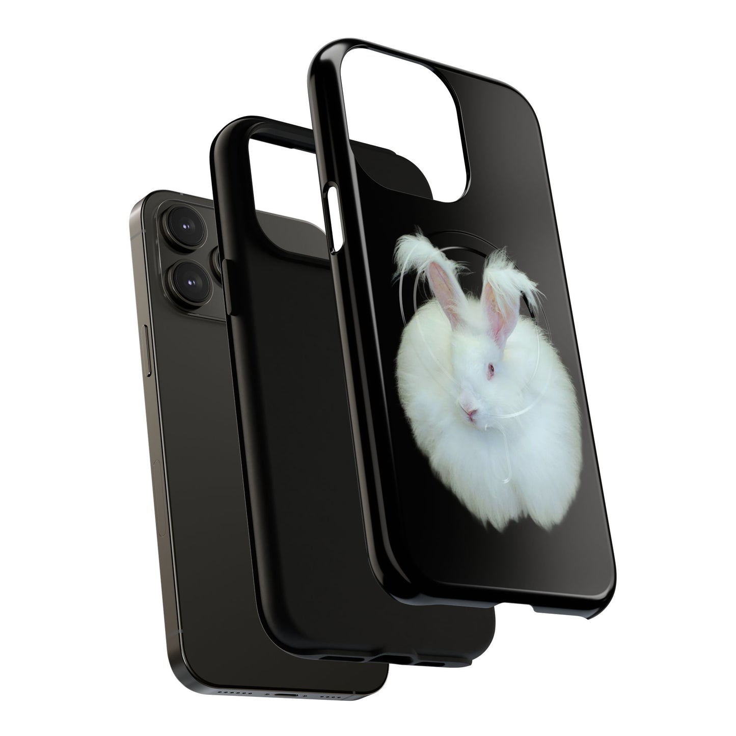 Angora Rabbit Tough Magnetic iPhone Cases