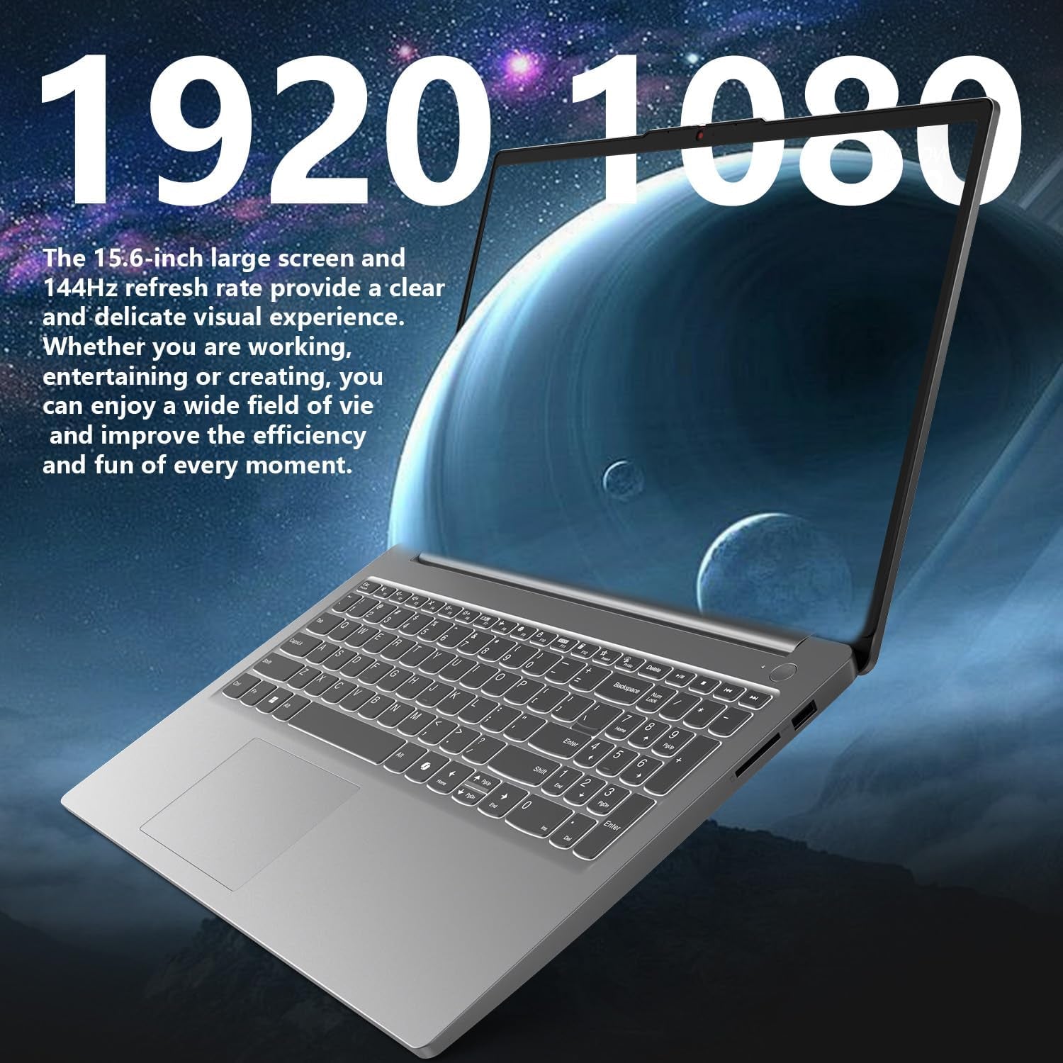 LOQ Ai-Powered Gaming Laptop, 15.6 FHD 144Hz, Intel I5-12450Hx, NVIDIA Geforce RTX 2050, 32GB DDR5 RAM, 1TB SSD, Touchpad, Bundle with PCO Notebook Folding Radiator, Laptop Cooler