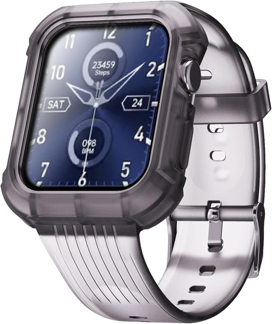 Bands Compatible with Apple Watch 38Mm 40Mm 41Mm 42Mm 44Mm 45Mm Series 9 8 7 6 5 4 3 2 1 SE SE2 Replacement Strap for Iwatch Sports Bands with Case Men Women
