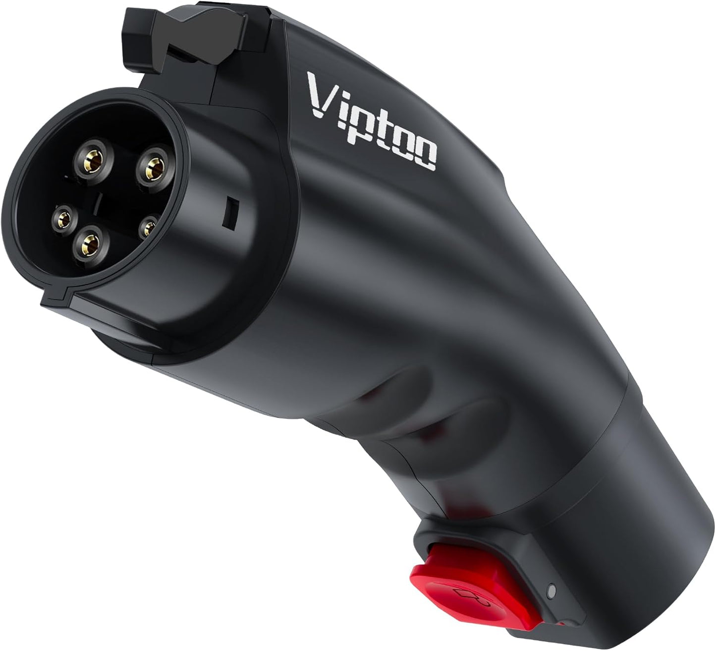 Adapter for Tesla to J1772 EV Charger [Only to J1772], Converter up to 60Amp 250V AC with Press-Safety-Lock, Compatible with Tesla High-Powered Connectors, Destination/Mobile Chargers,White