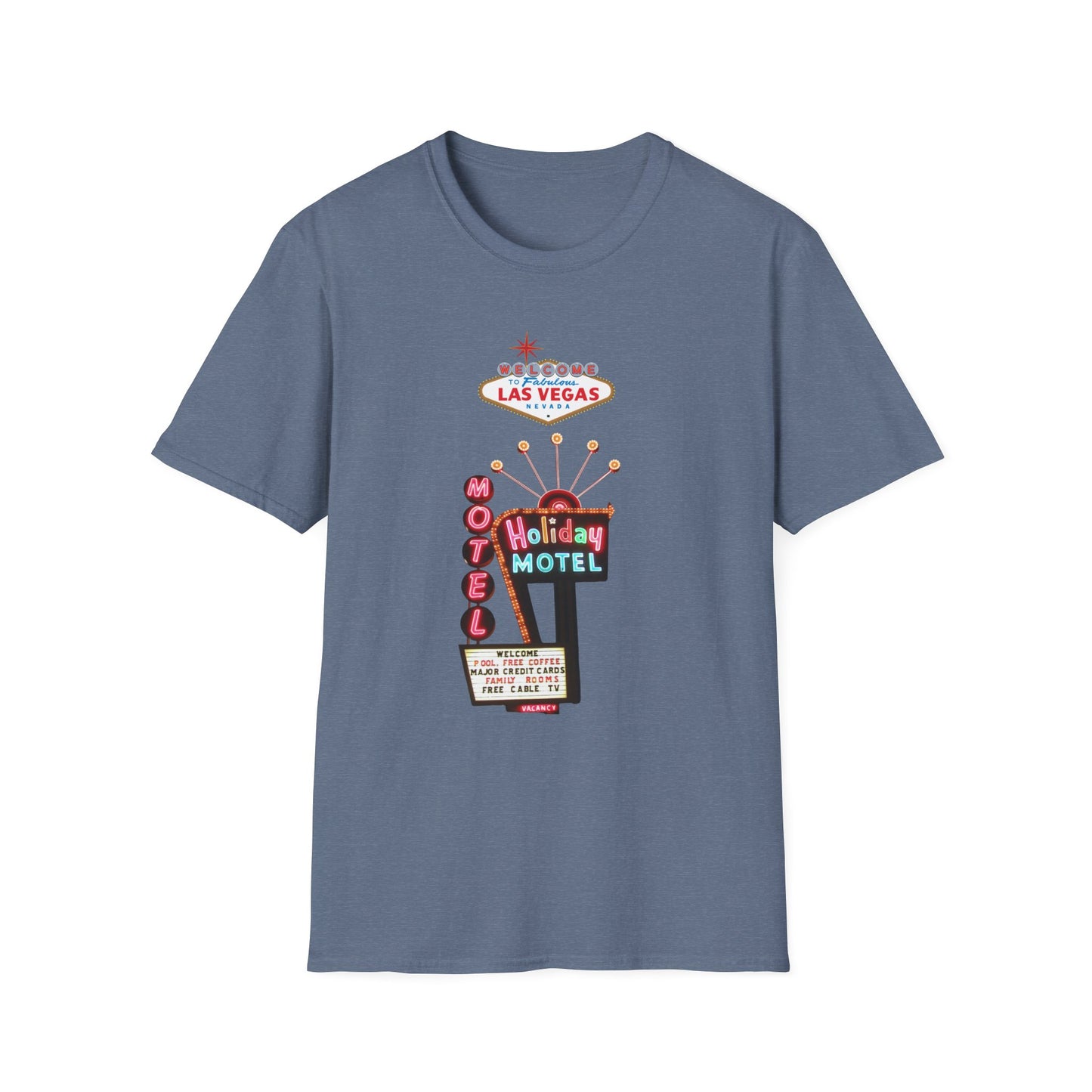 RETRO LAS VEGAS HOLIDAY HOTEL Unisex Softstyle T-Shirt