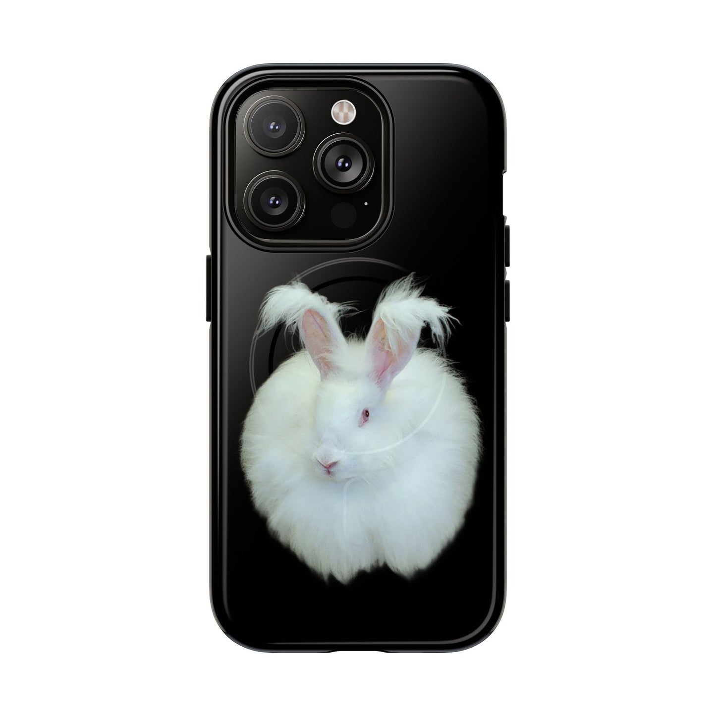 Angora Rabbit Tough Magnetic iPhone Cases