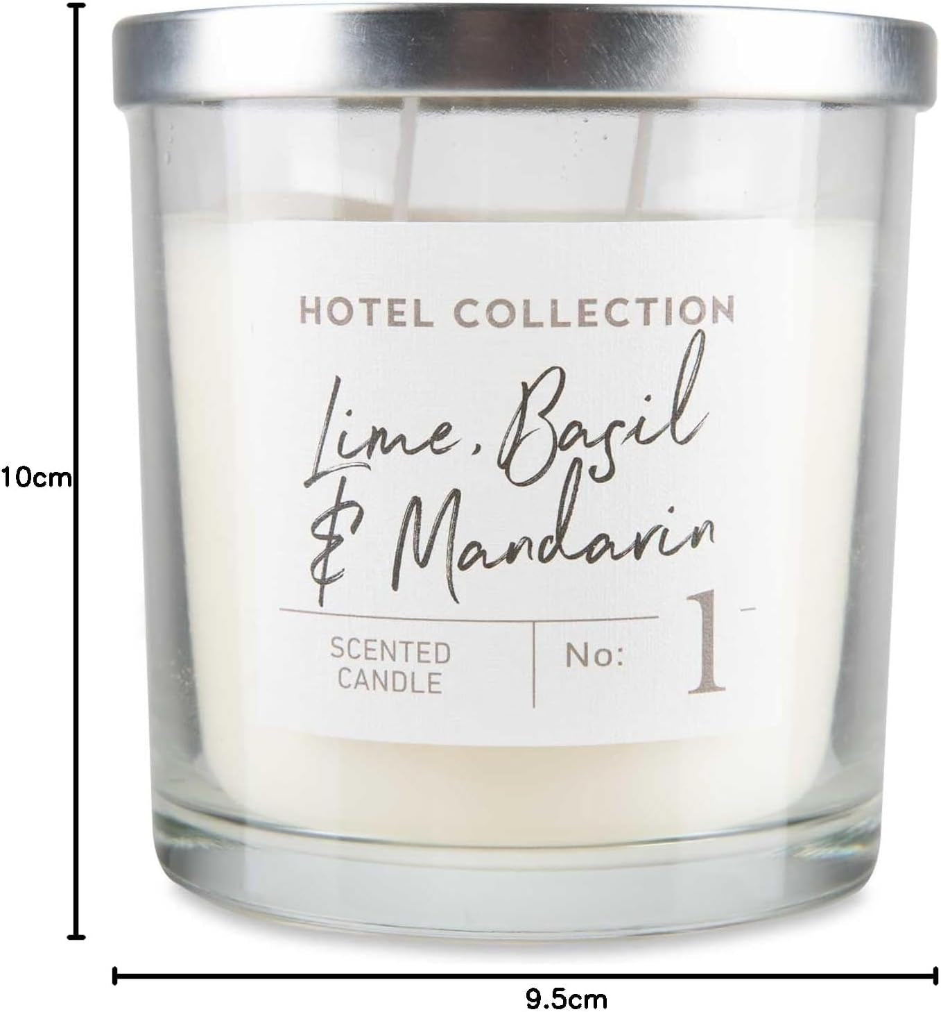 Hotel Collection No1 Lime Basil & Mandarin Candle 335G The White Lotus
